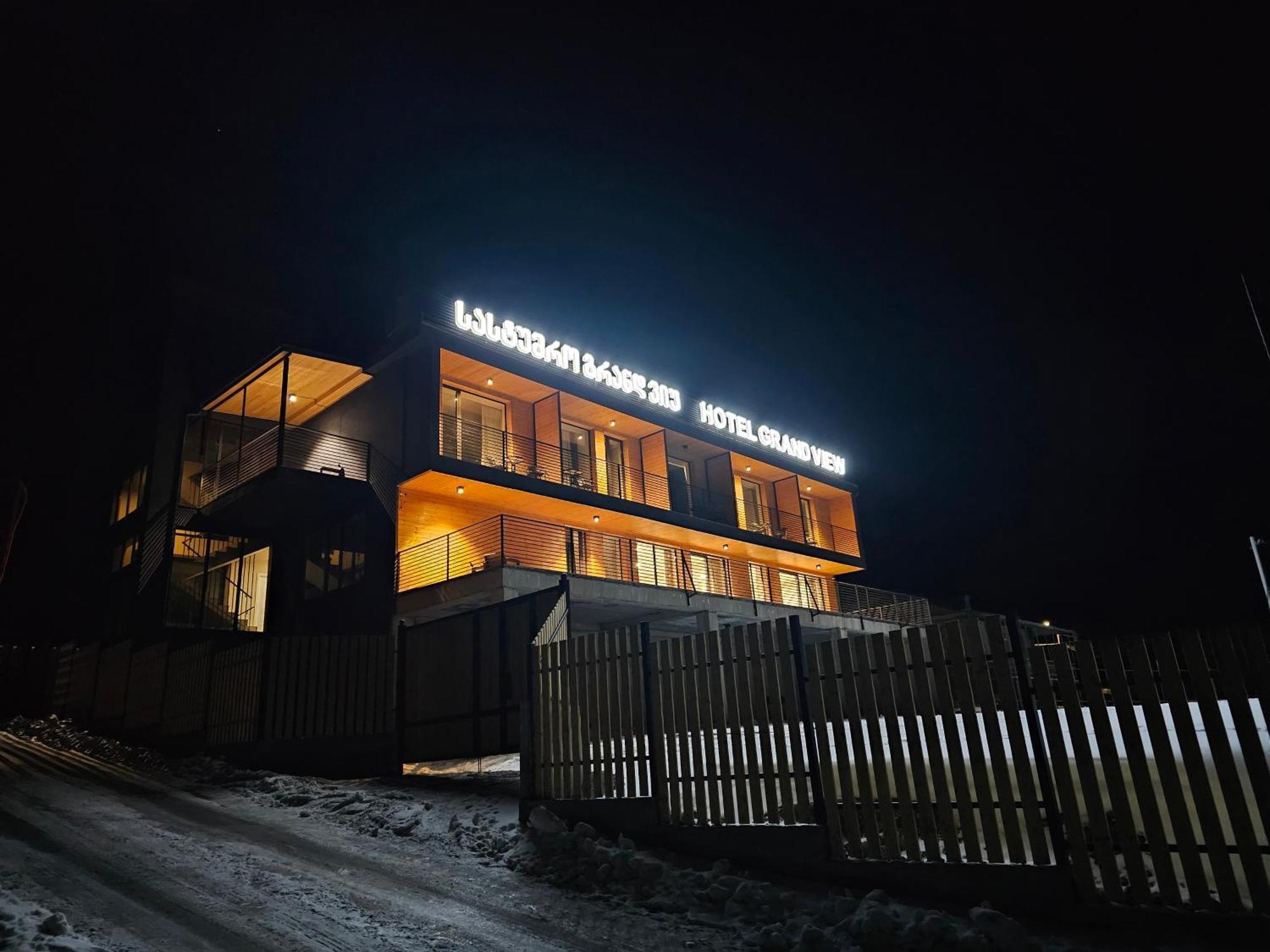 Kazbegi Hotel Grand View المظهر الخارجي الصورة